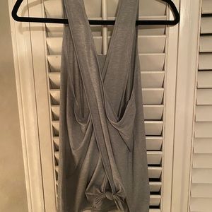 Athleta open tie back tank